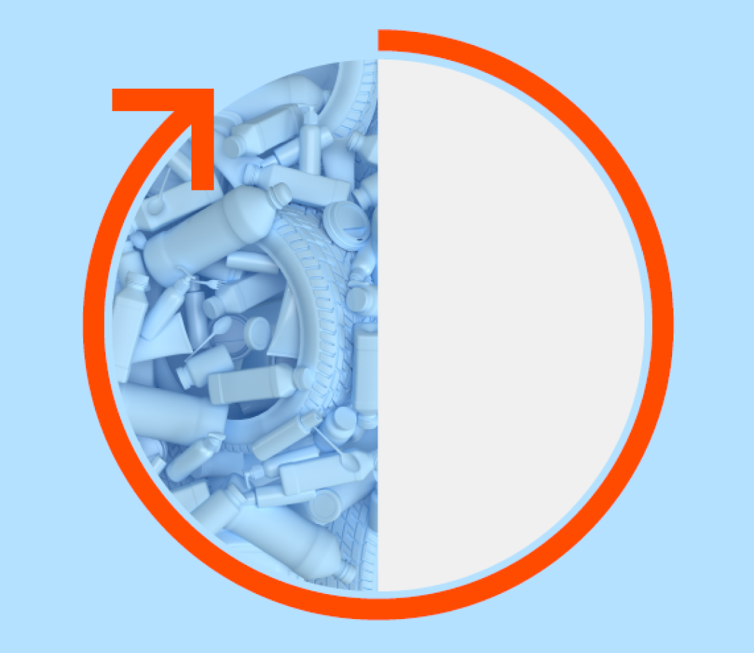 CIRCULAR PLASTIC PURE LOGIC.