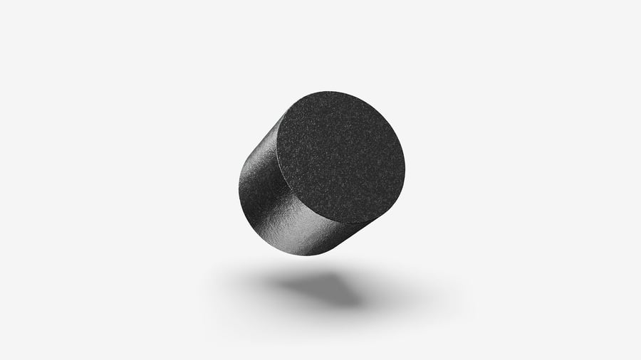 Cylinder_smooth_short_black_angled