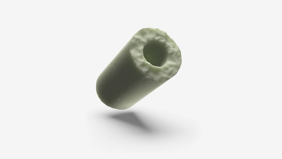 Tube_smooth_long_greenish_angled