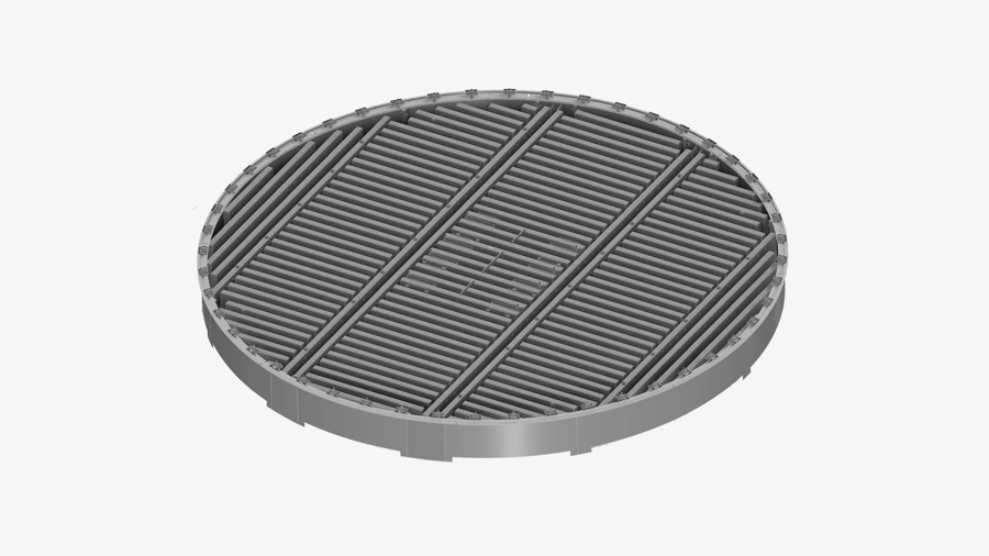 Topsoe distributor tray